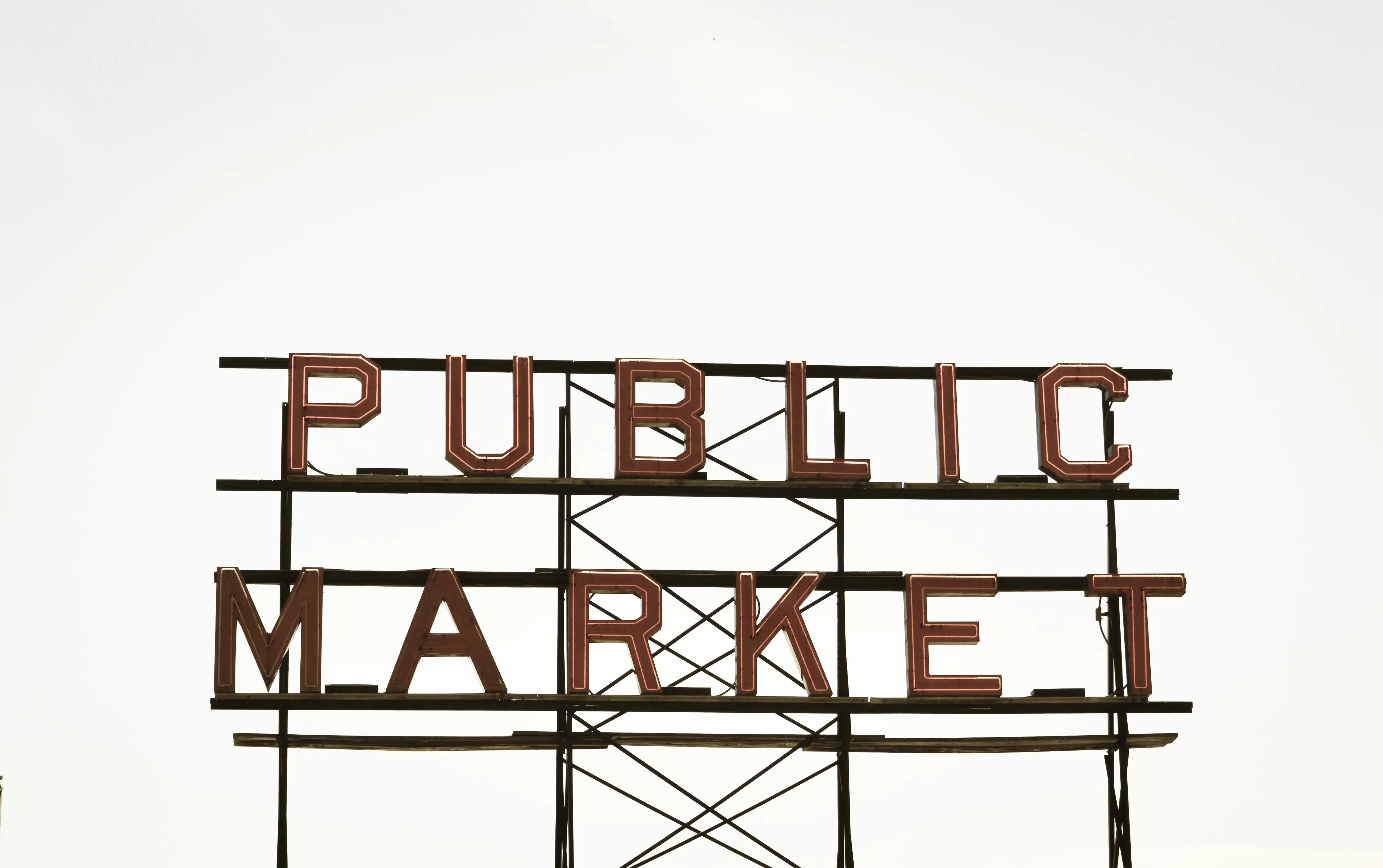 Sign for Seattle's Public Market